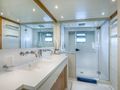 MILLISIME Couach 37m - master cabin bathroom MILLISIME Couach 37m - master cabin bathroom