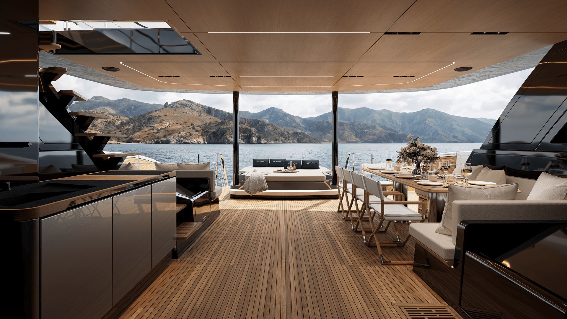 MIM OCEAN 10 Sunreef Ultima 88 - aft cockpit
