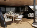MIM OCEAN 10 Sunreef Ultima 88 - aft dining area MIM OCEAN 10 Sunreef Ultima 88 - aft dining area