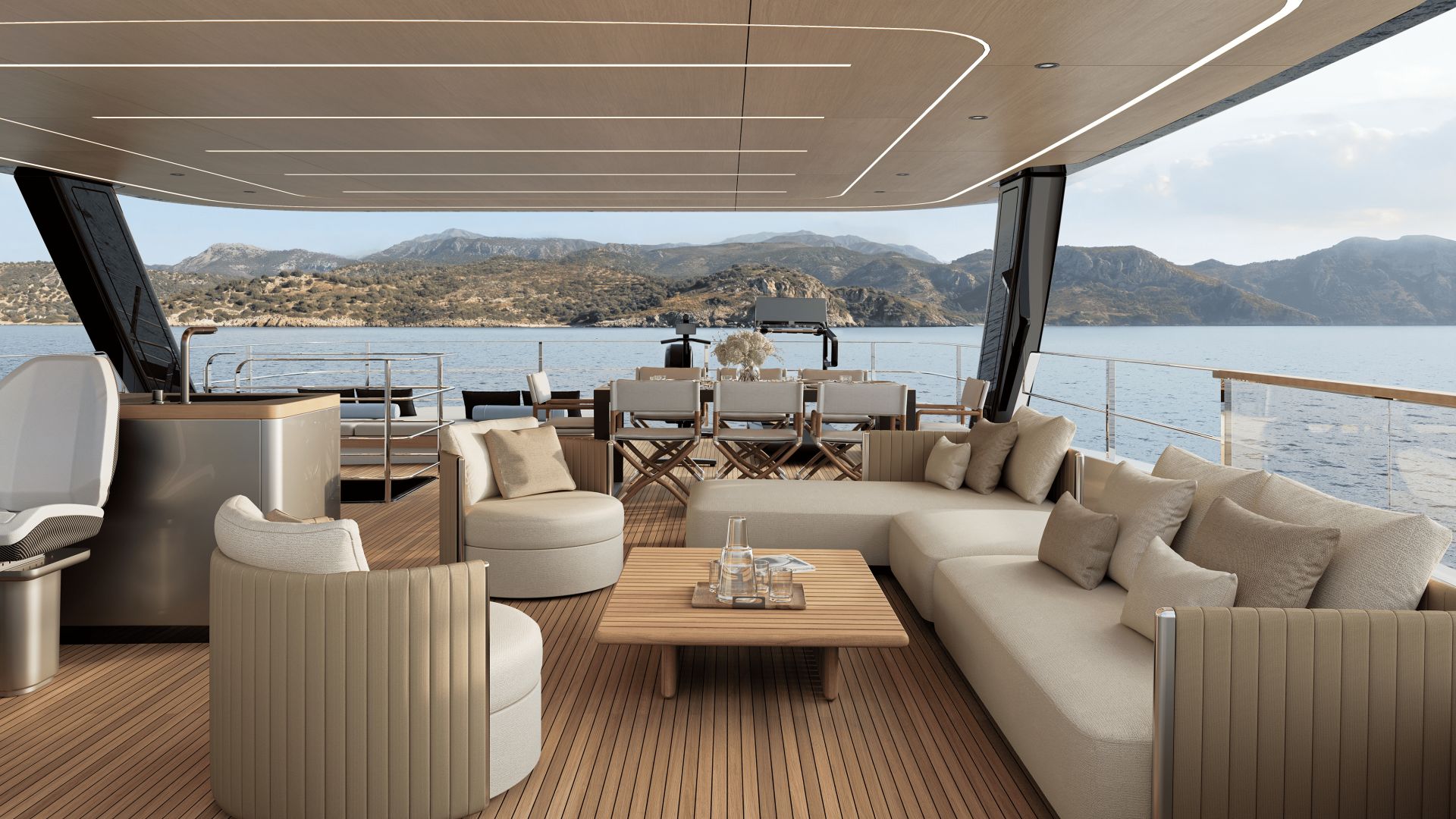 MIM OCEAN 10 Sunreef Ultima 88 - flybridge