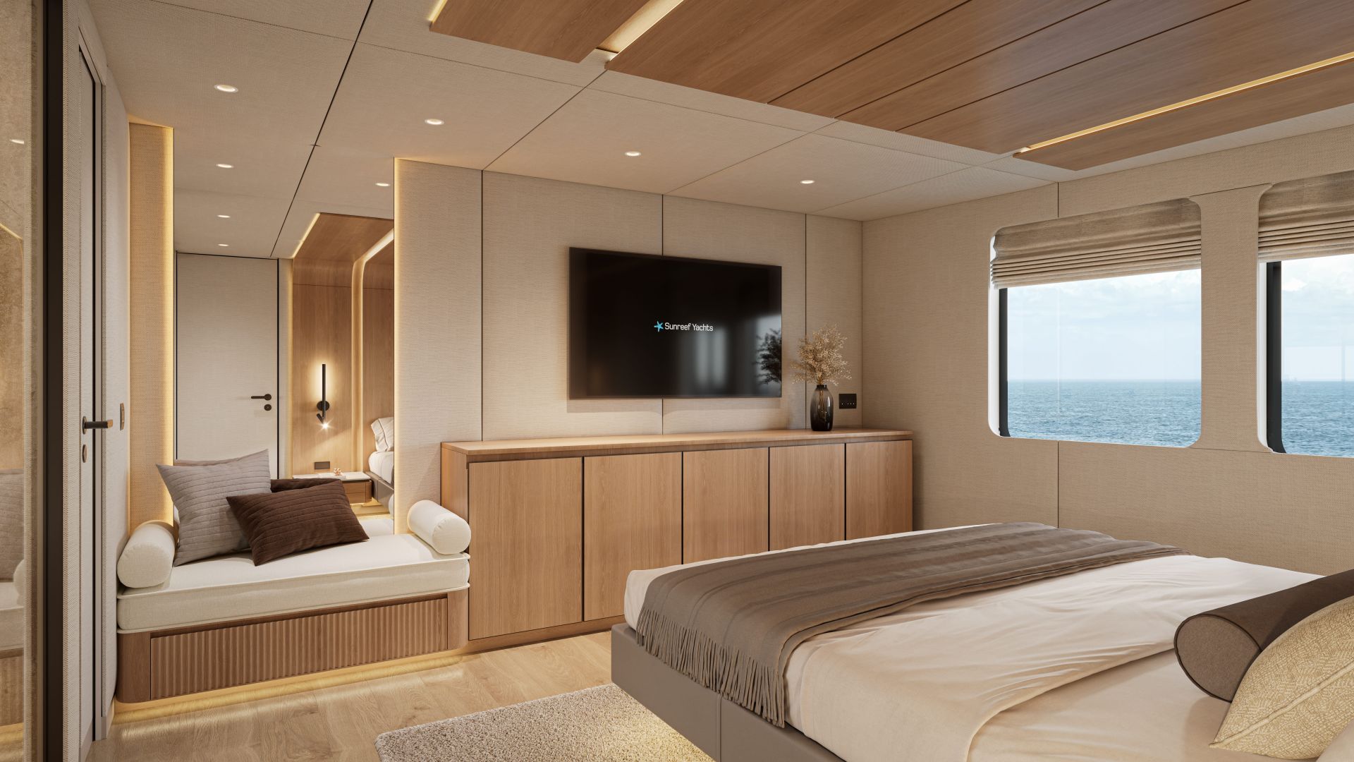 MIM OCEAN 10 Sunreef Ultima 88 - master cabin alternate view