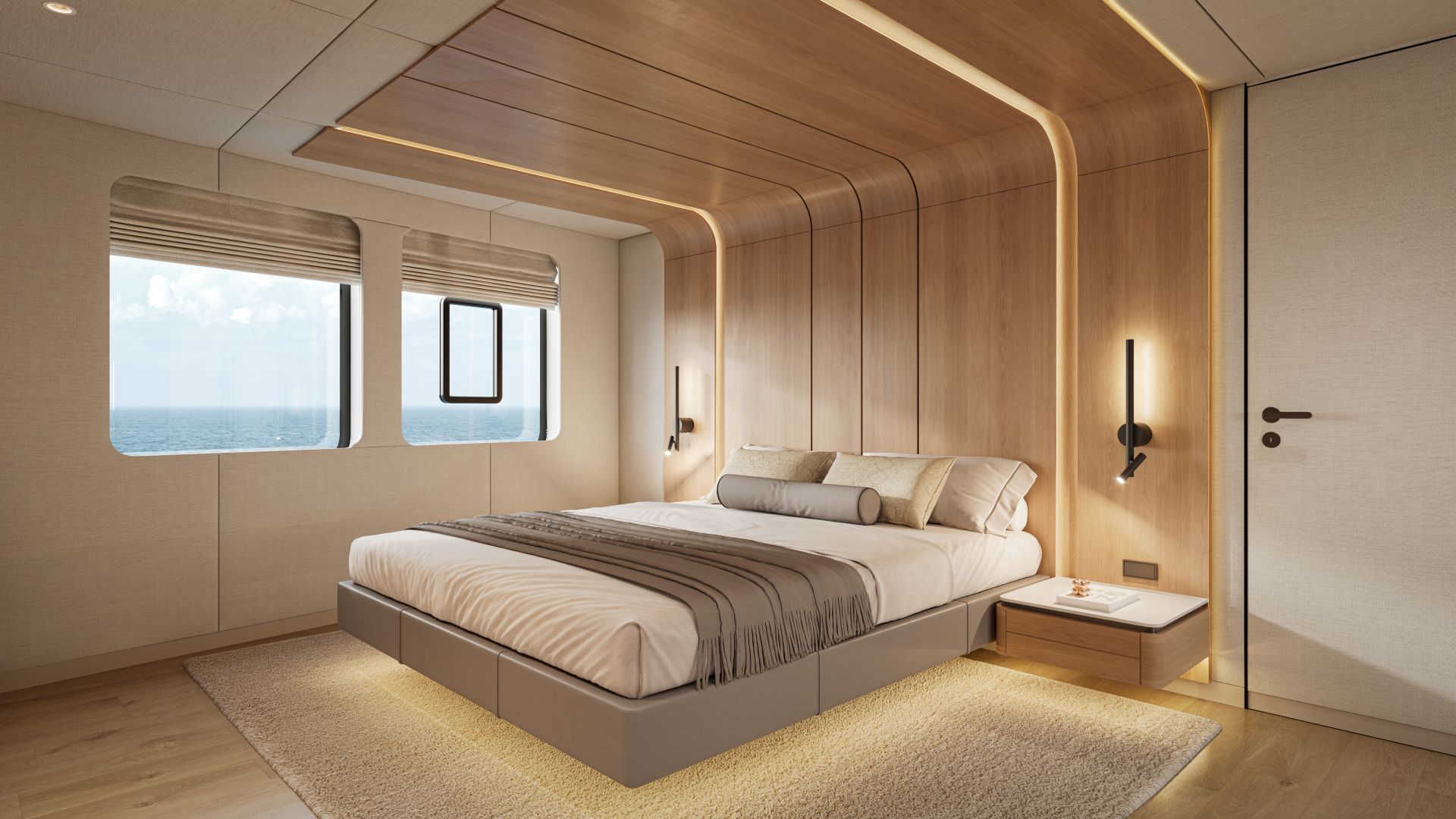 MIM OCEAN 10 Sunreef Ultima 88 - master cabin