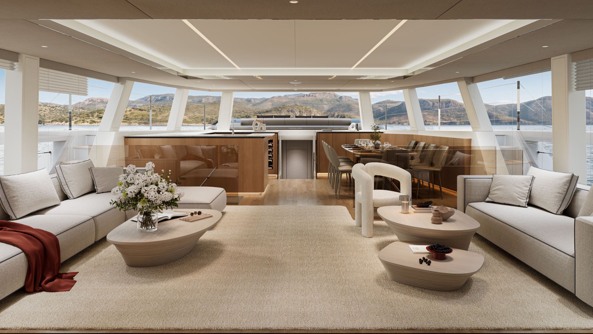 MIM OCEAN 10 Sunreef Ultima 88 - salon