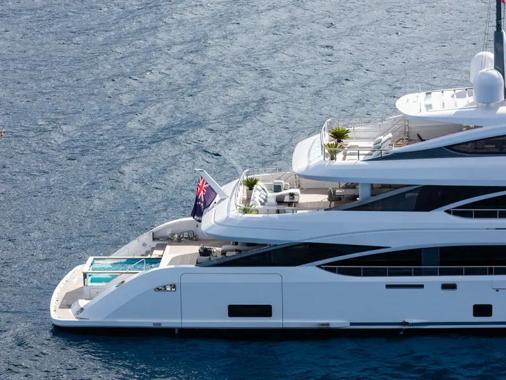 MINE GAMES Benetti B.Now 50 - aft view MINE GAMES Benetti B.Now 50 - aft view