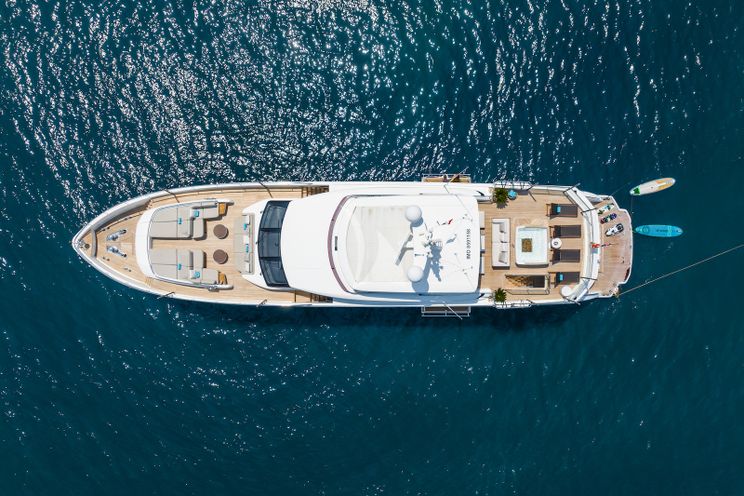 Charter Yacht MINOR FAMILY AFFAIR - Princess 35m - 4 Cabins - Monaco - Capri - Hvar