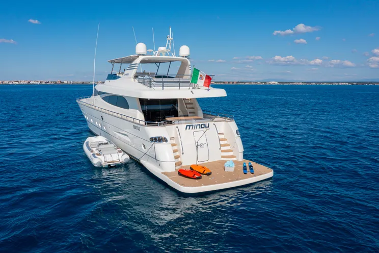 Charter Yacht MINOU - Canados 86 - 4 Cabins - Naples - Sorrento - Ischia - Capri - Positano - Amalfi Coast - Italy
