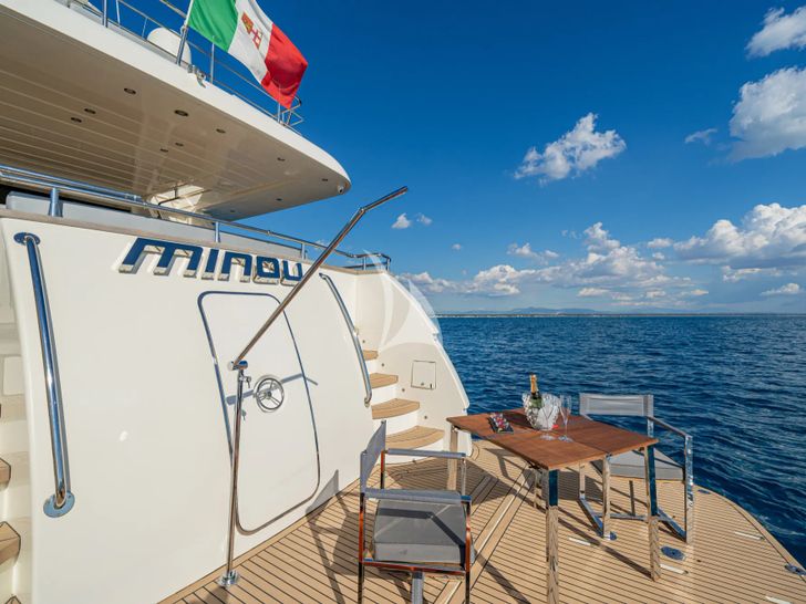 MINOU Canados 86 - swim platform MINOU Canados 86 - swim platform