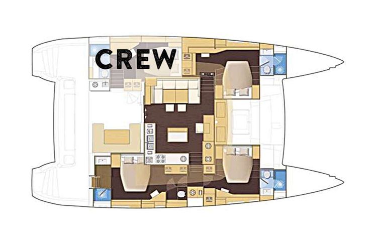 Layout for MIRA SOL Lagoon 560 - Layout