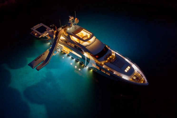 Charter Yacht MIRAGE IV - Princess 40m - 6 Cabins - Split - Dubrovnik - Hvar - Croatia