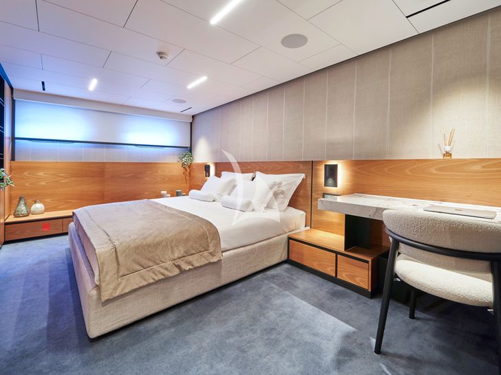 MARALLURE Custom Sailing Yacht 41m - guest cabin 2 MARALLURE Custom Sailing Yacht 41m - guest cabin 2