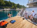 MARALLURE Custom Sailing Yacht 41m swimming platform