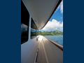 MISS KULANI Marlow Explorer Yacht Exterior Tahiti Scenery