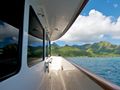 MISS KULANI Marlow Explorer Yacht Exterior Tahiti Scenery MISS KULANI Marlow Explorer Yacht Exterior Tahiti Scenery