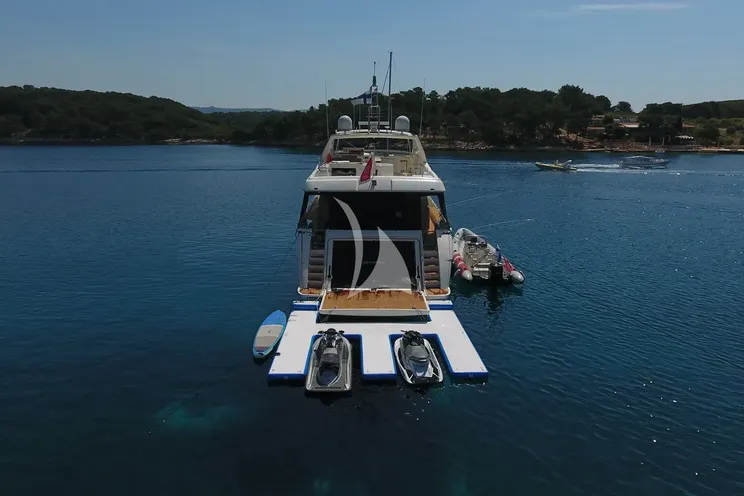 Charter Yacht MISS KATARIINA - Ferretti 880 - 4 Cabins - Split - Dubrovnik - Hvar - Croatia