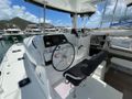 MOANA Lagoon 42 - flybridge helm MOANA Lagoon 42 - flybridge helm