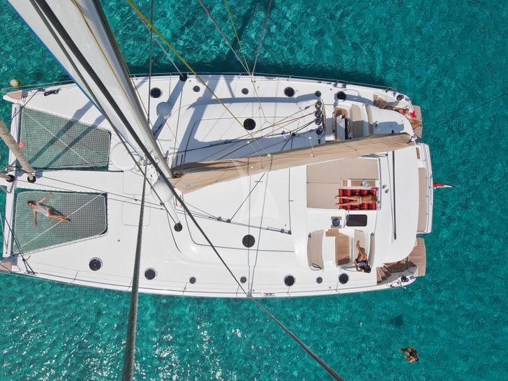 MOBY DICK - Fountaine Pajot 65,aerial view