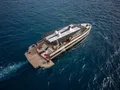 MOONRAKER Wally Wallywhy100 - cruising aerial shot MOONRAKER Wally Wallywhy100 - cruising aerial shot