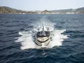 MOONRAKER Wally Wallywhy100 - cruising bow view MOONRAKER Wally Wallywhy100 - cruising bow view