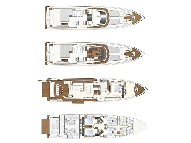 MORNING STAR Ferretti Custom Line 100 - layout MORNING STAR Ferretti Custom Line 100 - layout