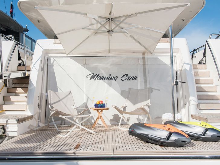 MORNING STAR Sanlorenzo 37 Swim Platform MORNING STAR Sanlorenzo 37 Swim Platform
