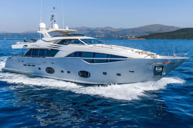 Charter Yacht MORNING STAR - Ferretti Custom Line 100 - 5 Cabins - Herceg Novi - Kotor - Tivat - Budva - Montenegro - Croatia