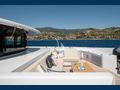 MOSKITO Heesen 55 m foredeck lounging area