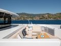 MOSKITO Heesen 55 m foredeck lounging area