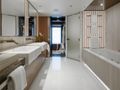 MOSKITO Heesen 55 m master cabin bathroom
