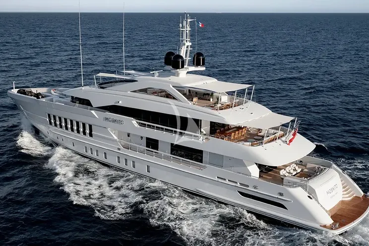 Charter Yacht MOSKITO - Heesen 55m Steel - 6 Cabins - Naples - Capri - Positano - Amalfi Coast - Italy