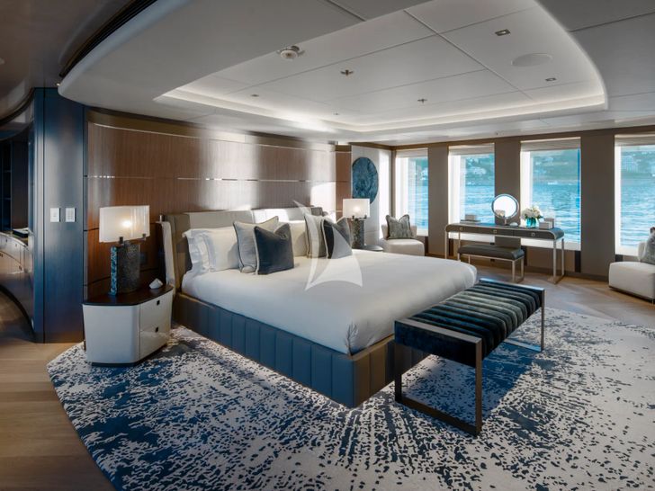 MOSKITO Heesen 55m Steel - master cabin MOSKITO Heesen 55m Steel - master cabin