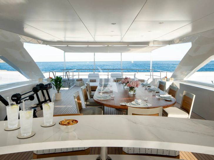 MOSKITO Heesen 55m Steel - sun deck MOSKITO Heesen 55m Steel - sun deck