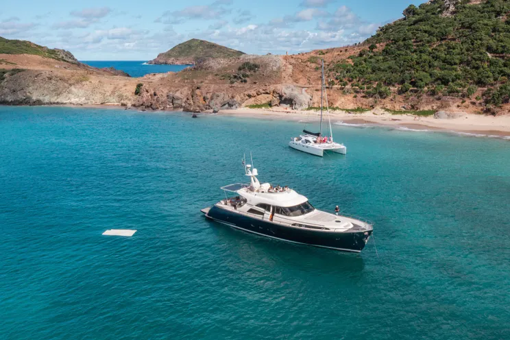 Charter Yacht MOCHI CRAFT 74 - St Barths Day Charter Yacht - Gustavia - Colombier Beach - Shell Beach