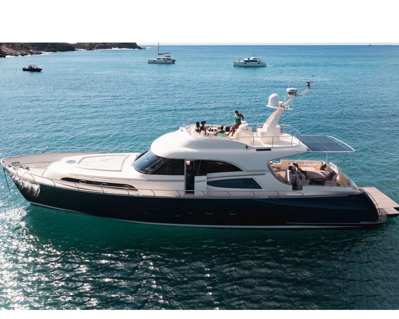 MOCHI CRAFT 74 - St Barths Day Charter Yacht - Gustavia - Colombier Beach - Shell Beach
