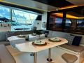 MOTHER OCEAN Leopard 50 - aft cockpit dining area MOTHER OCEAN Leopard 50 - aft cockpit dining area