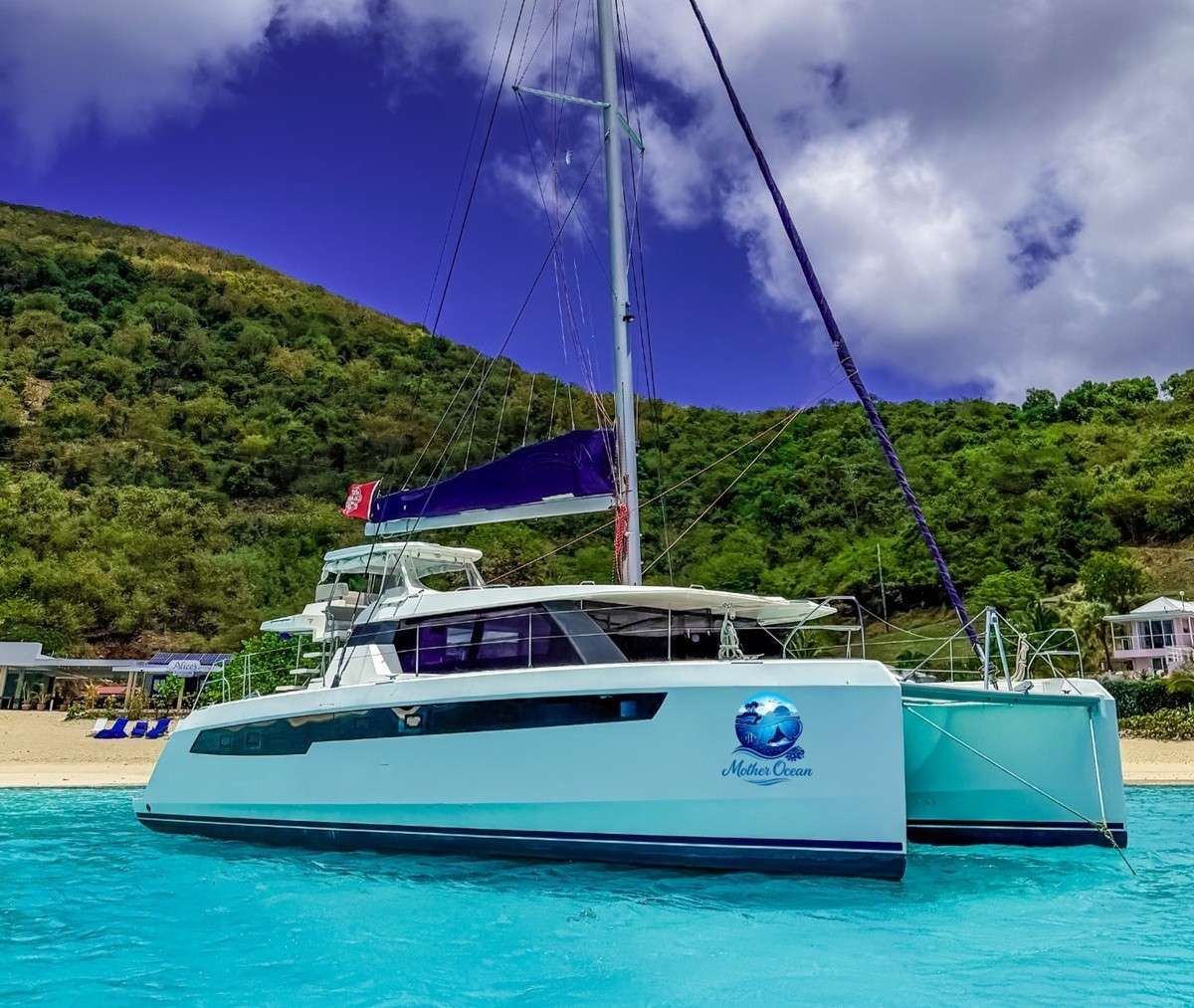 Charter Yacht MOTHER OCEAN - Leopard 50 - 4 Cabins - Tortola - Virgin Gorda - Anegada - BVI - Caribbean