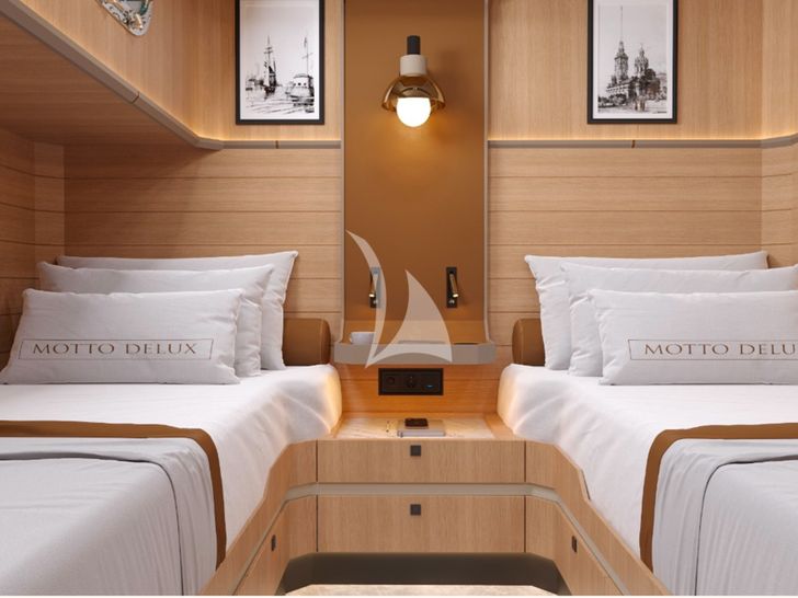 MOTTO Custom Sailing Yacht 24m twin cabin 1