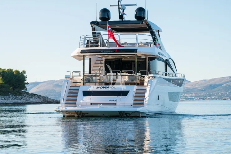 Charter Yacht MOWANA - Sunseeker 86 Yacht - 4 Cabins - Split - Hvar - Dubrovnik - Croatia