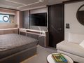 MOWANA Sunseeker 95 master cabin bed and TV
