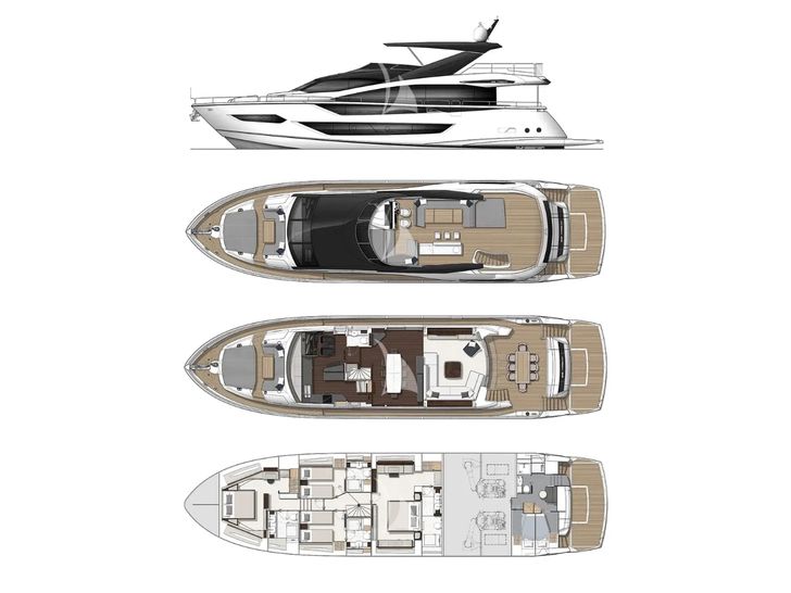 MOWANA Sunseeker 95 - layout MOWANA Sunseeker 95 - layout
