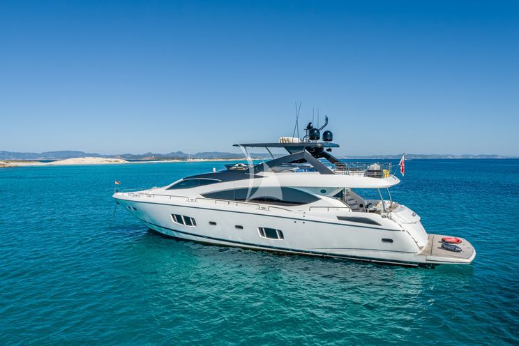 Charter Yacht MOZZ II - Sunseeker 88 Yacht - 4 Cabins - Palma - Mallorca - Ibiza - Menorca - Formentera - Balearics - Spain