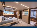 MOZZ II Sunseeker 88 Yacht master cabin bed with TV