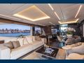MOZZ II Sunseeker 88 Yacht saloon seating and dining
