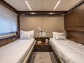 MOZZ II Sunseeker 88 Yacht twin cabin 2 with Pullman