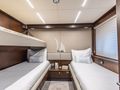 MOZZ II Sunseeker 88 Yacht twin cabin 1 with Pullman MOZZ II Sunseeker 88 Yacht twin cabin 1 with Pullman