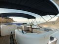 MR CORN Azimut 78 - flybridge seating area MR CORN Azimut 78 - flybridge seating area