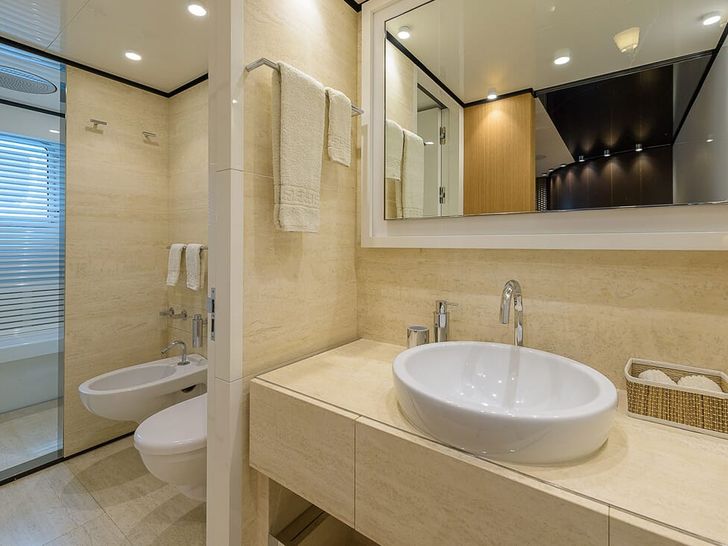 MR T Baglietto 46m lower deck VIP cabin starboard MR T Baglietto 46m lower deck VIP cabin starboard