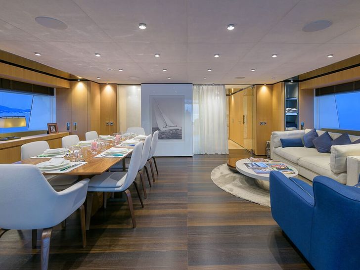 MR T Baglietto 46m bridge deck saloon MR T Baglietto 46m bridge deck saloon