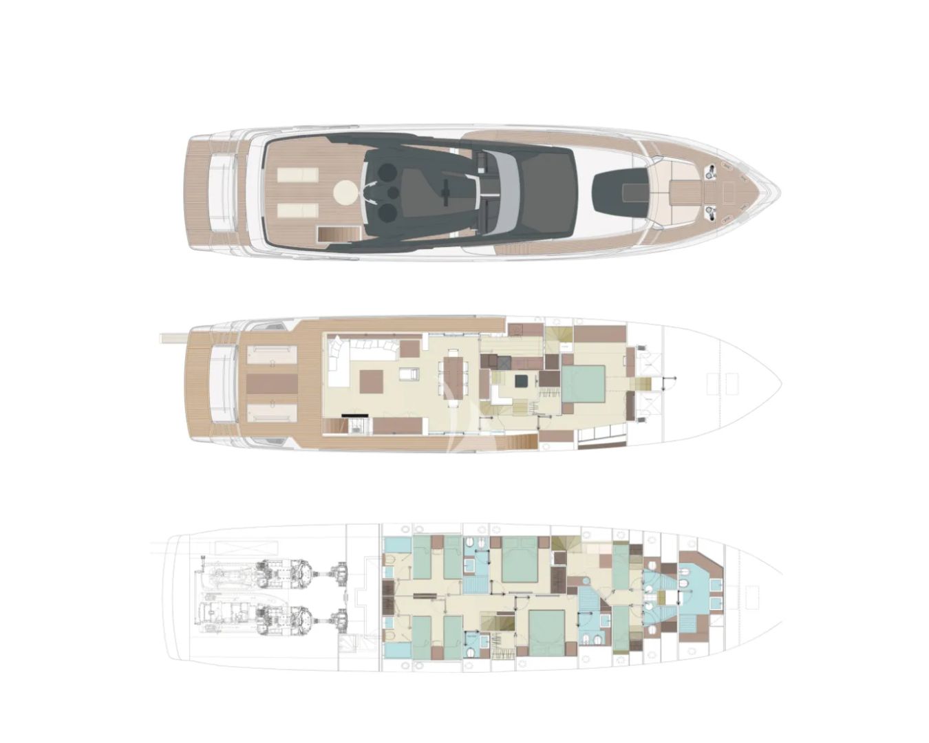 Layout for MR CHARLIE Riva Argo 90 - layout