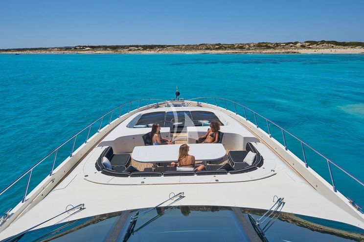 Charter Yacht MRS GREY - Mangusta 130 - 5 Cabins - Palma - Mallorca - Ibiza - Balearics - Spain