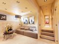 MRS GREY Mangusta 130 - master cabin lounge MRS GREY Mangusta 130 - master cabin lounge
